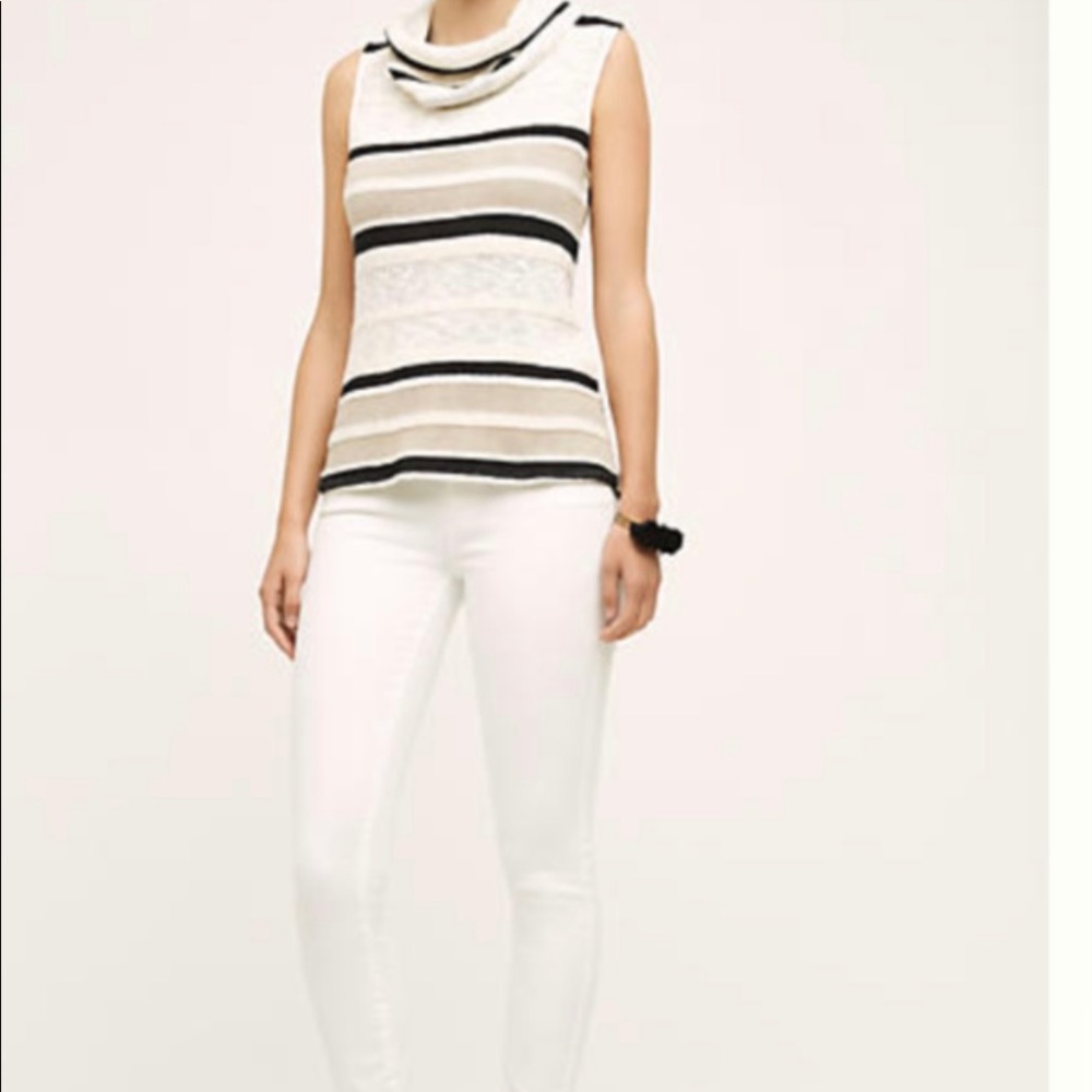 Anthropologie Dolan cowl sweater tank
